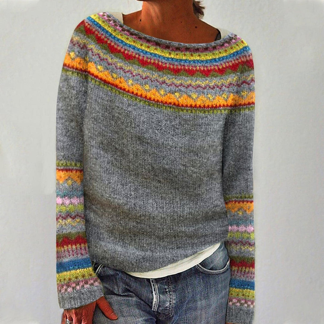 Beatrice - Retro Pullover