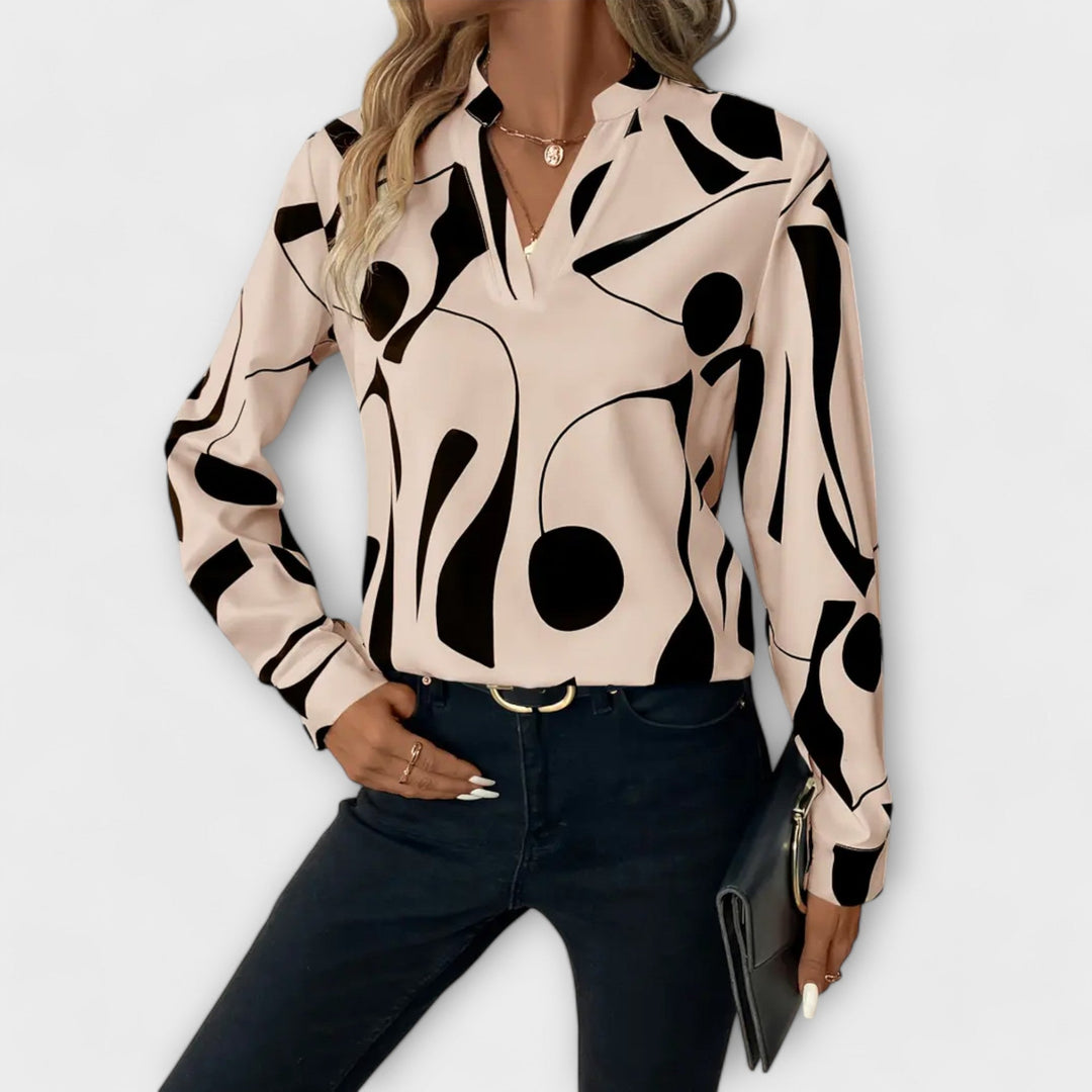 Celine™ - Elegant Blouse with Design