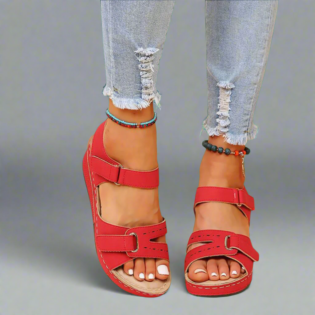 Gudula | Stylish Orthopaedic Sandals Crafted from Luxurious Soft Materials for Comfortable Summer Wear