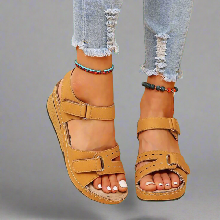 Gudula | Stylish Orthopaedic Sandals Crafted from Luxurious Soft Materials for Comfortable Summer Wear