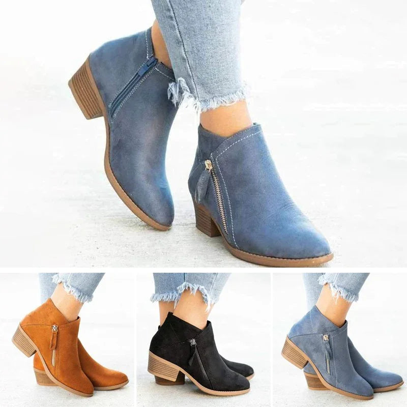 Emily - Orthopaedic Leather Boots for Women