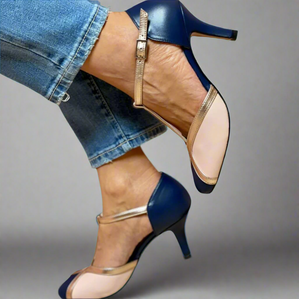 Brunhilde | Elegant Orthopaedic Sandals with Heel