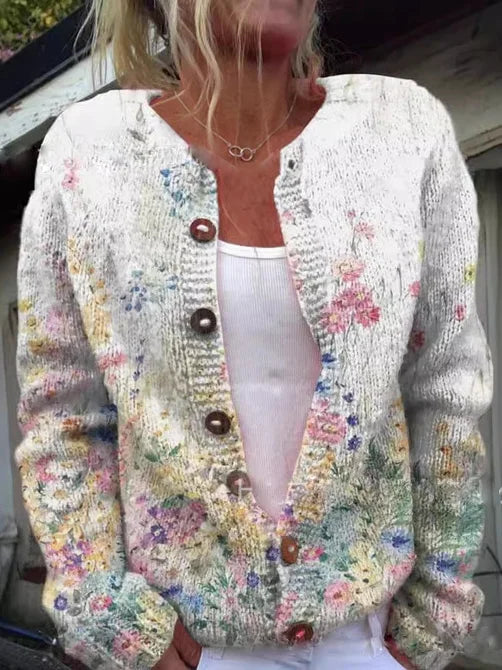 Francesca - Floral Print Vest