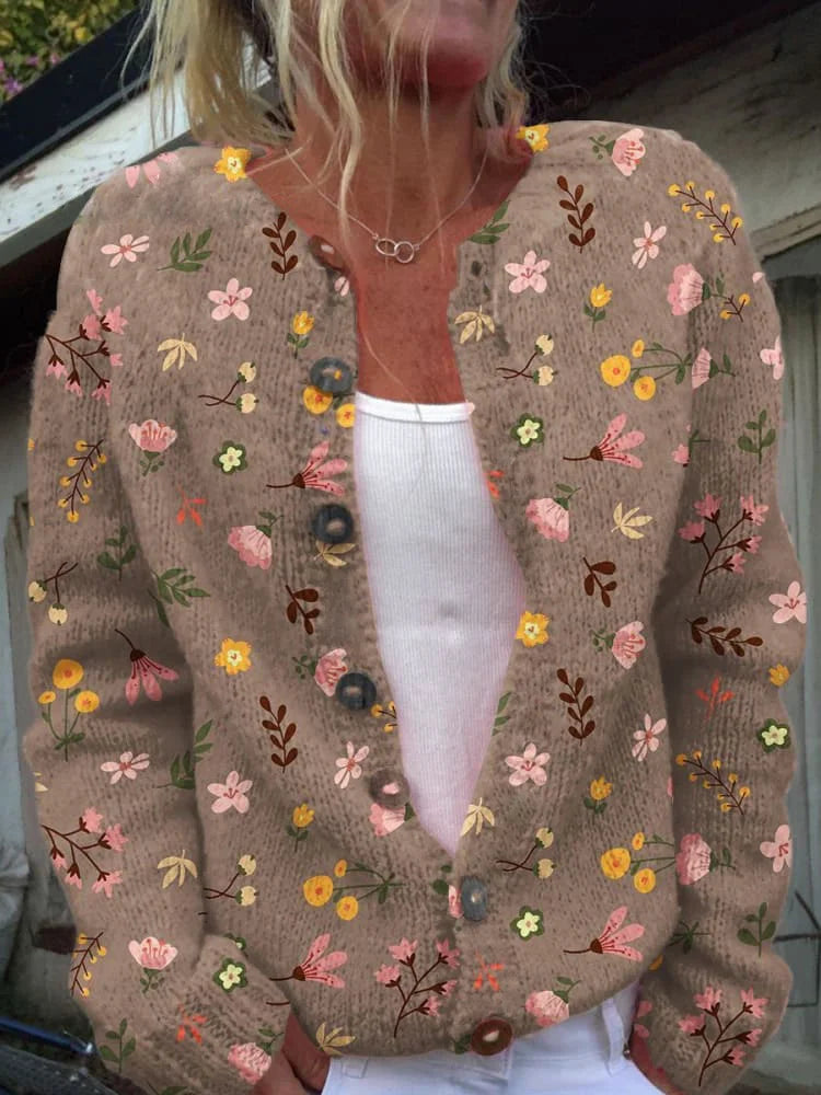 Francesca - Floral Print Vest