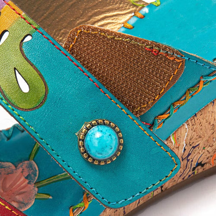 Broceliande™ - Comfortable Heeled Orthopaedic Sandal
