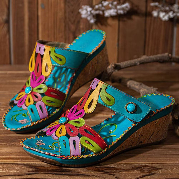 Broceliande™ - Comfortable Heeled Orthopaedic Sandal