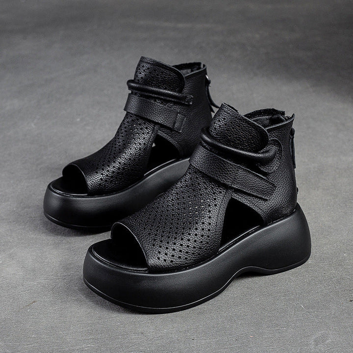 Federica™ - Timeless Leather Orthopaedic Sandals