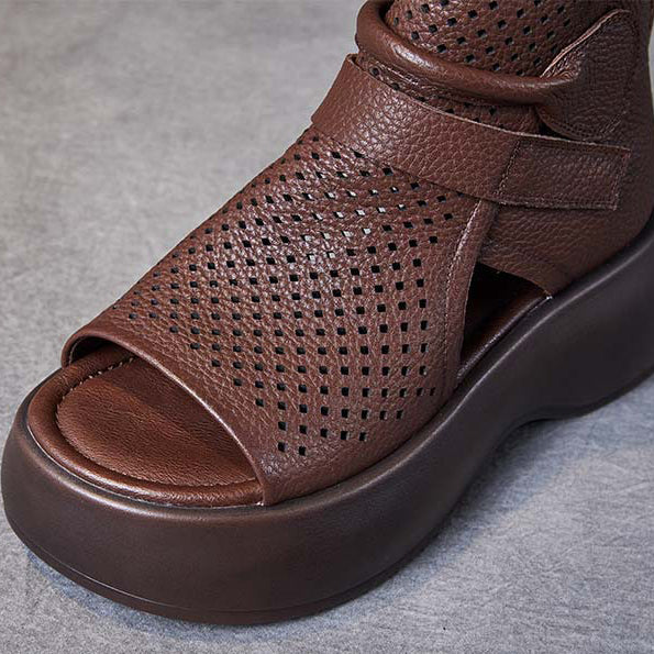 Federica™ - Timeless Leather Orthopaedic Sandals