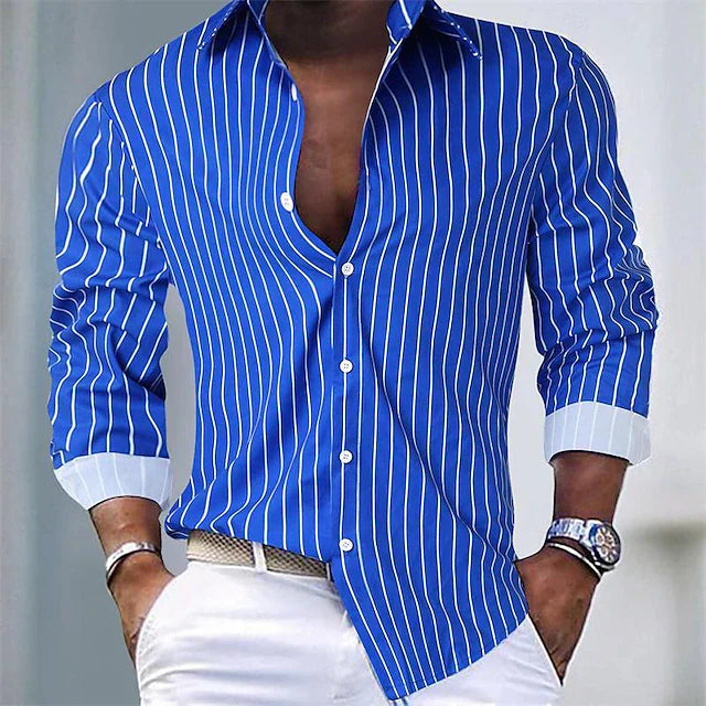 Francesco™ - Long-Sleeved Casual Shirt