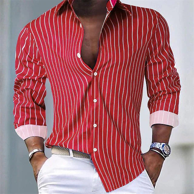 Francesco™ - Long-Sleeved Casual Shirt