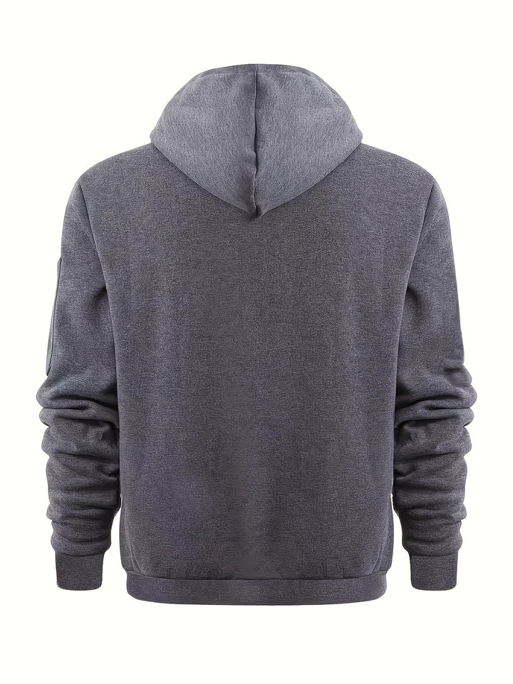 Edward™ - Men’s Casual Zip-Up Hoodie