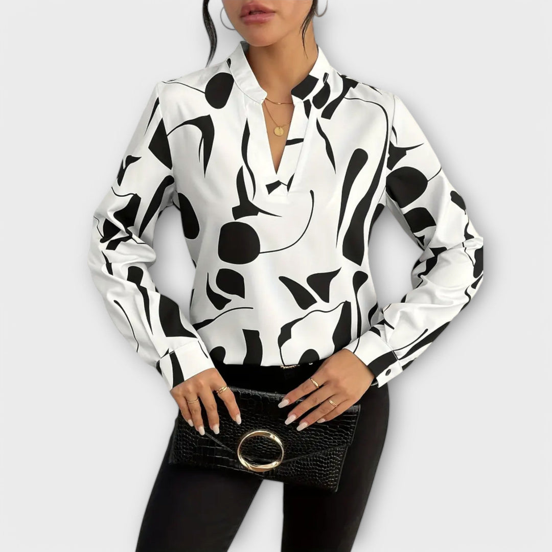 Celine™ - Elegant Blouse with Design