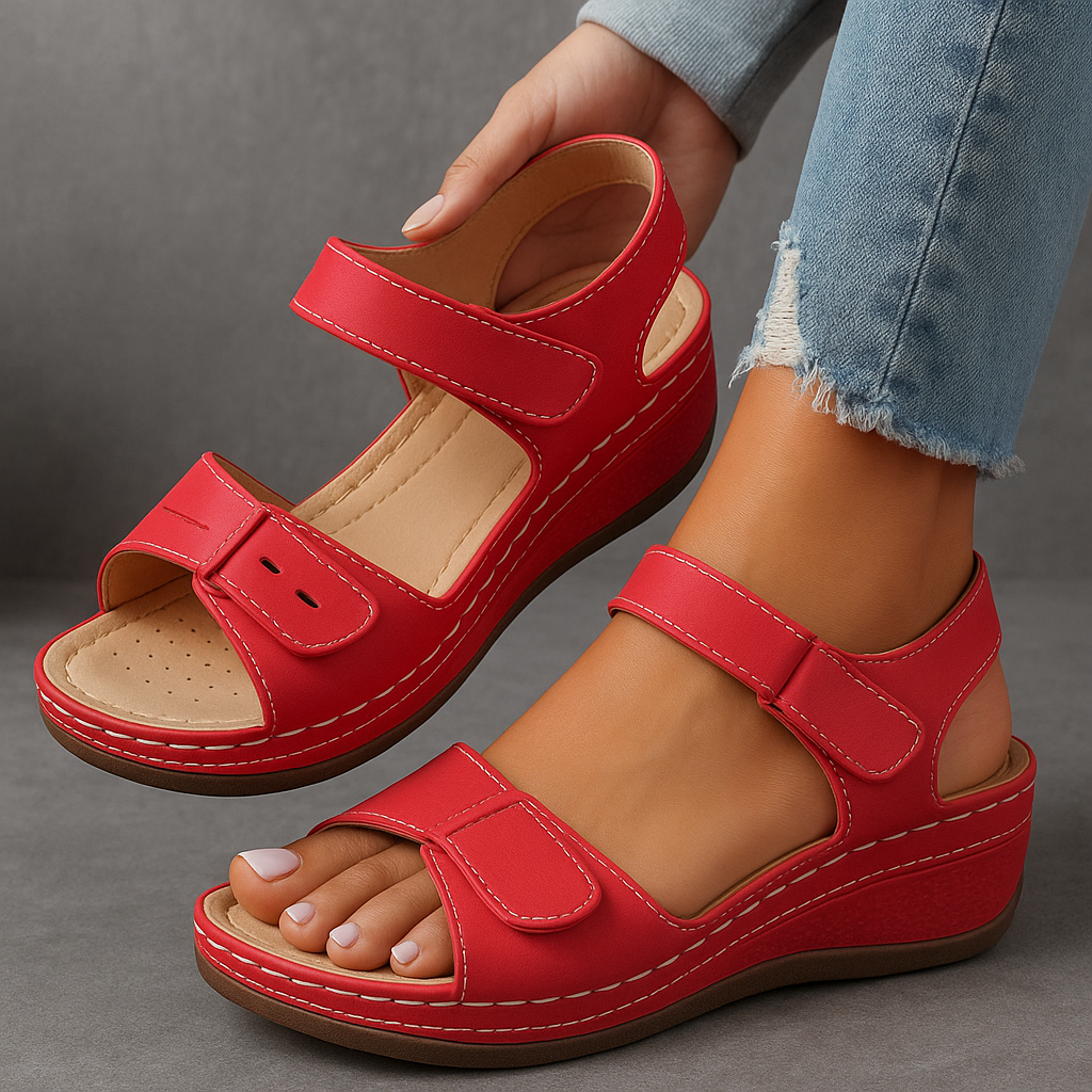 Ella™ – Orthopaedic Wedge Sandals