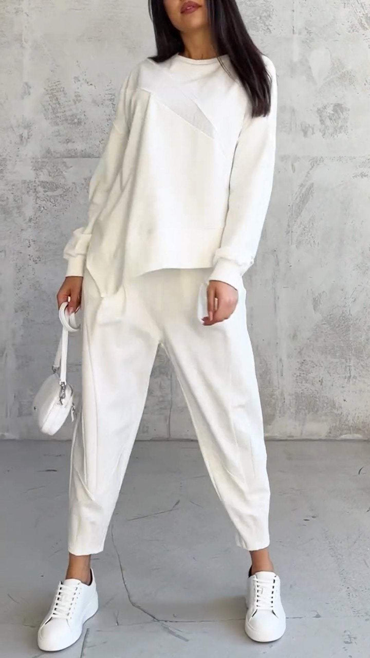 Babette | Two-Piece Set with Round Neck and Long Sleeves 1