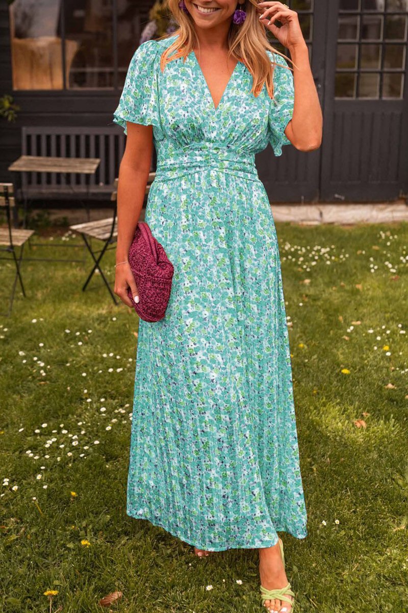 Bianca™ - Elegant Maxi Dress with V-Neck