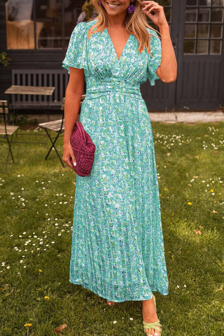 Bianca™ - Elegant Maxi Dress with V-Neck