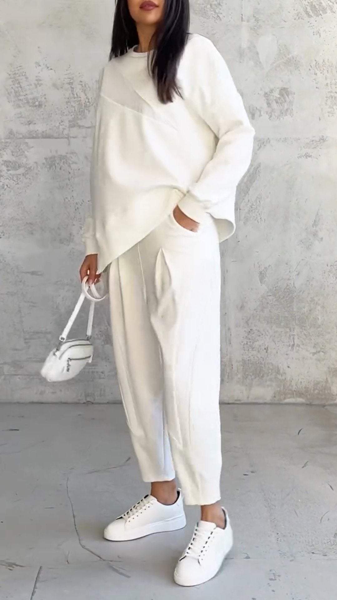 Babette | Two-Piece Set with Round Neck and Long Sleeves 3