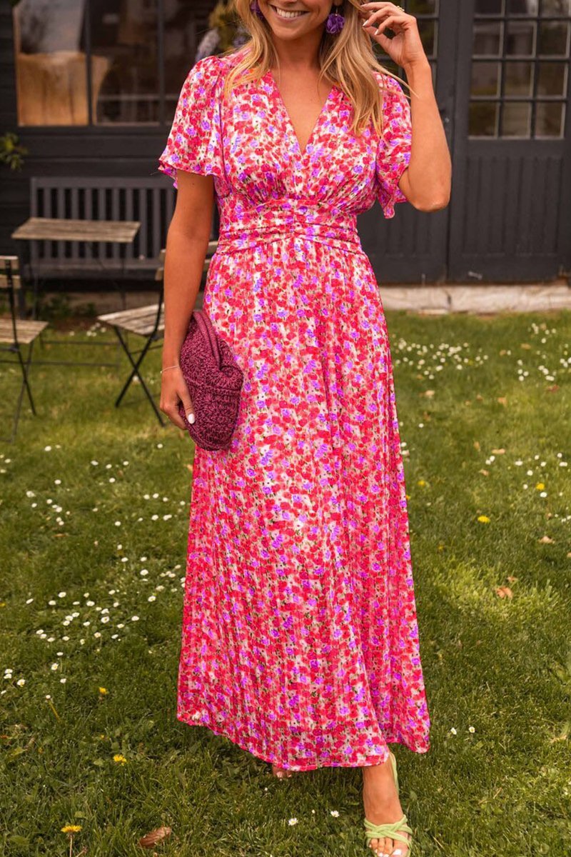 Bianca™ - Elegant Maxi Dress with V-Neck