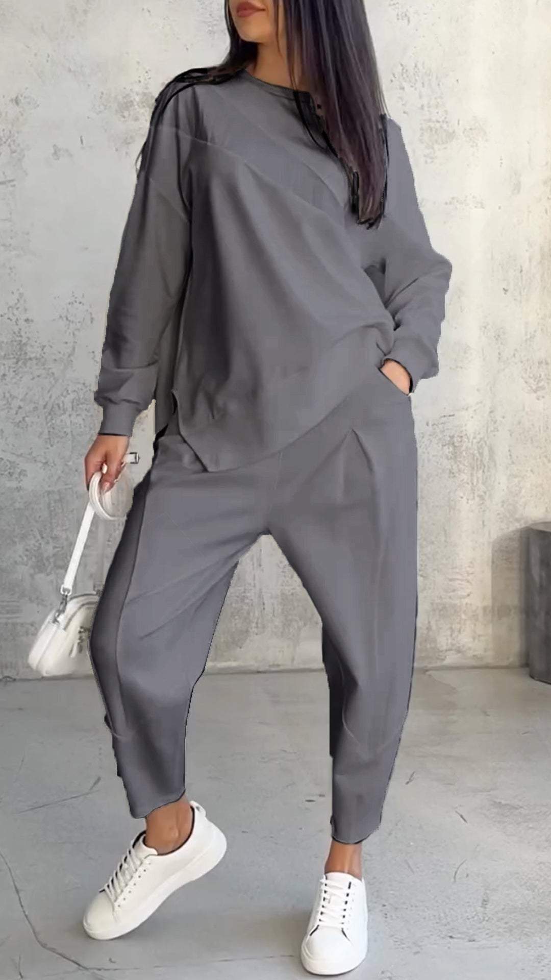 Babette | Two-Piece Set with Round Neck and Long Sleeves 6