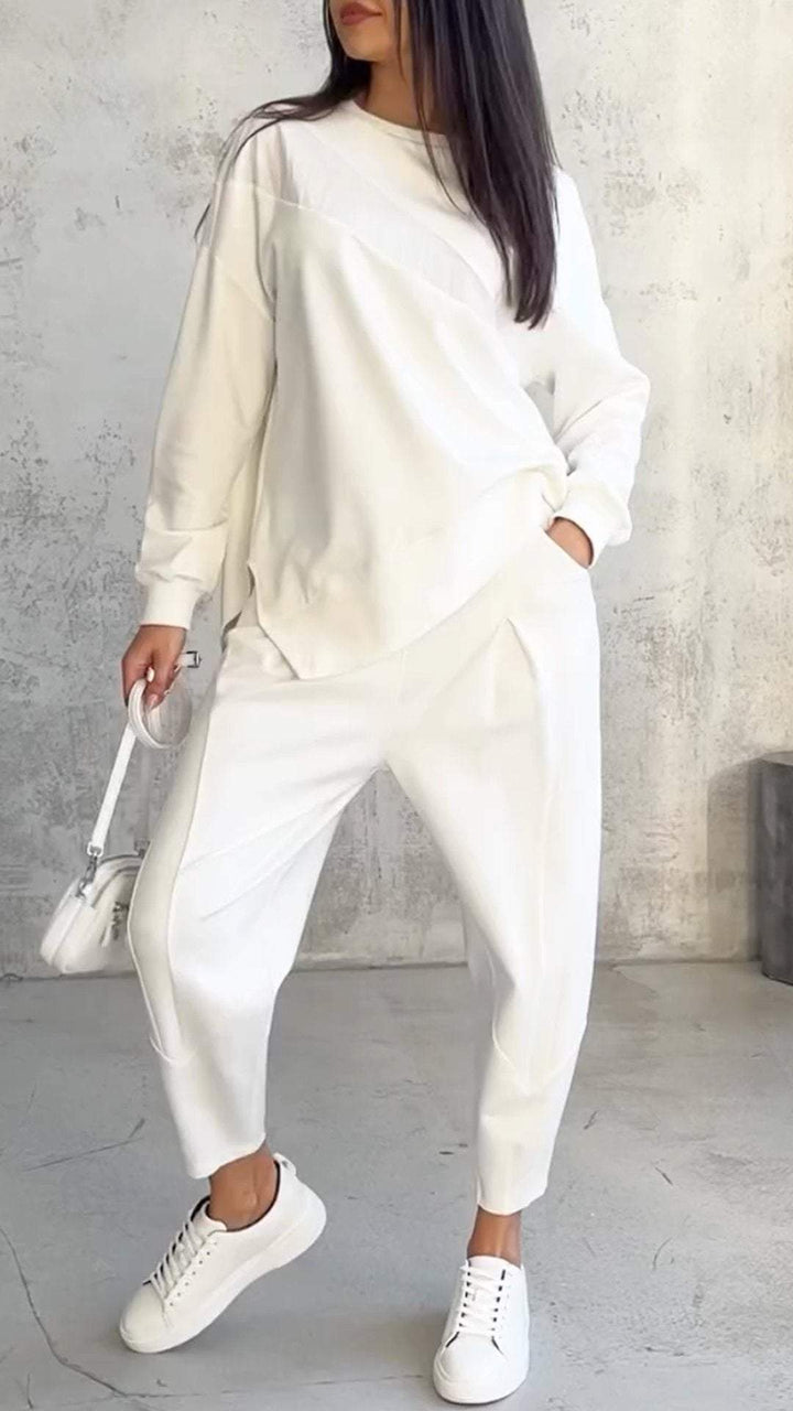 Babette | Two-Piece Set with Round Neck and Long Sleeves 2
