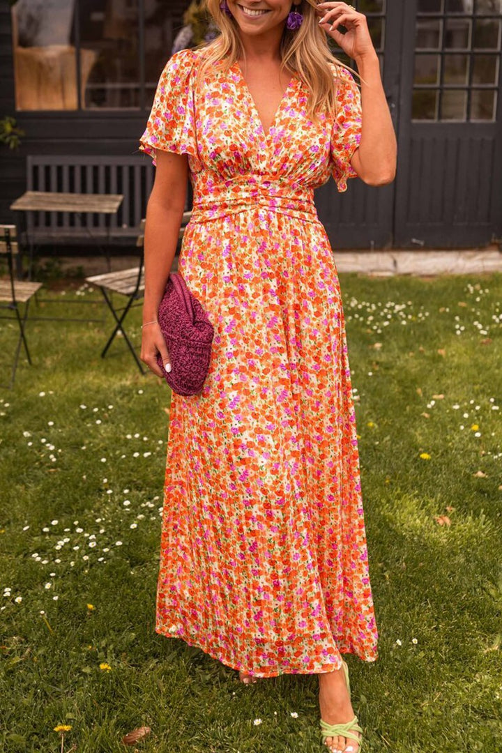 Bianca™ - Elegant Maxi Dress with V-Neck