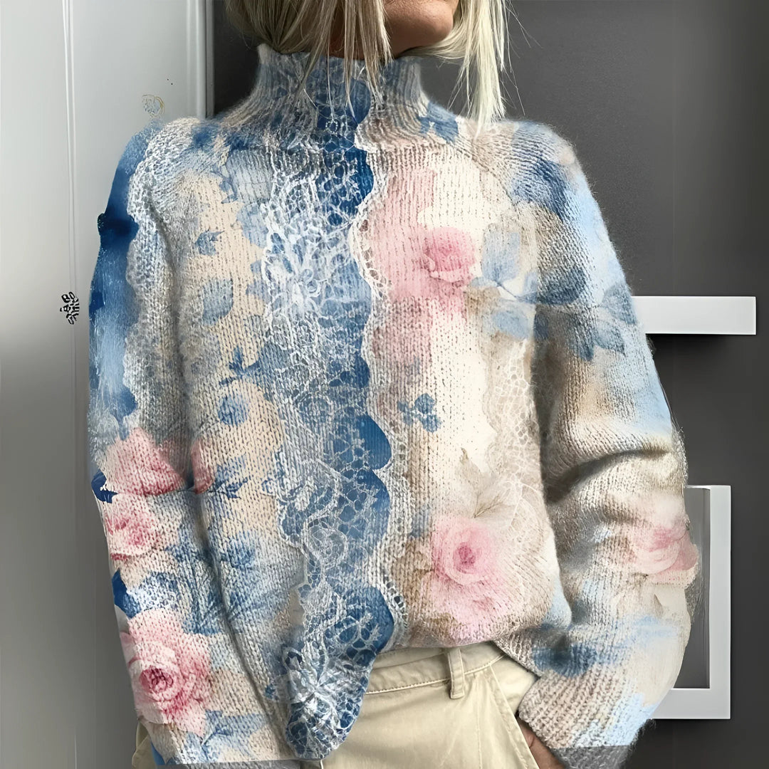 Lieke - Warm Knitted Roll Neck Jumper