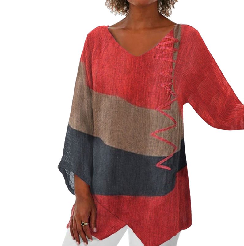 Elaine™ - Loose Long Sleeve Blouse