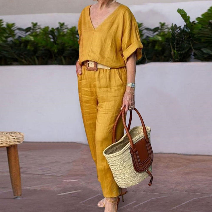 Claire | Luxe Relaxed Two-Piece Outfit