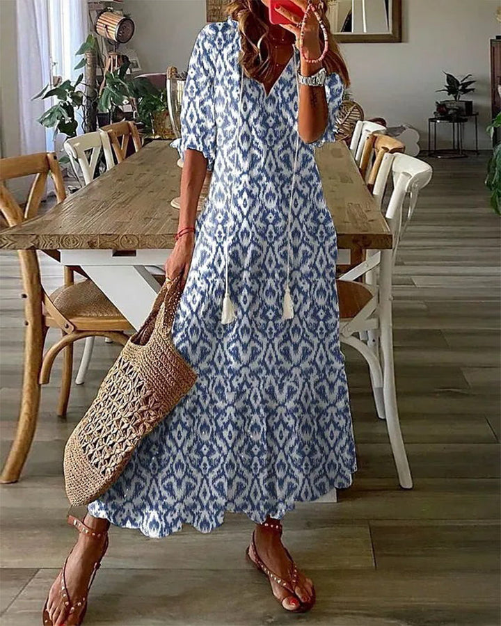 Emily™ - Boho Belly-Covering Dress