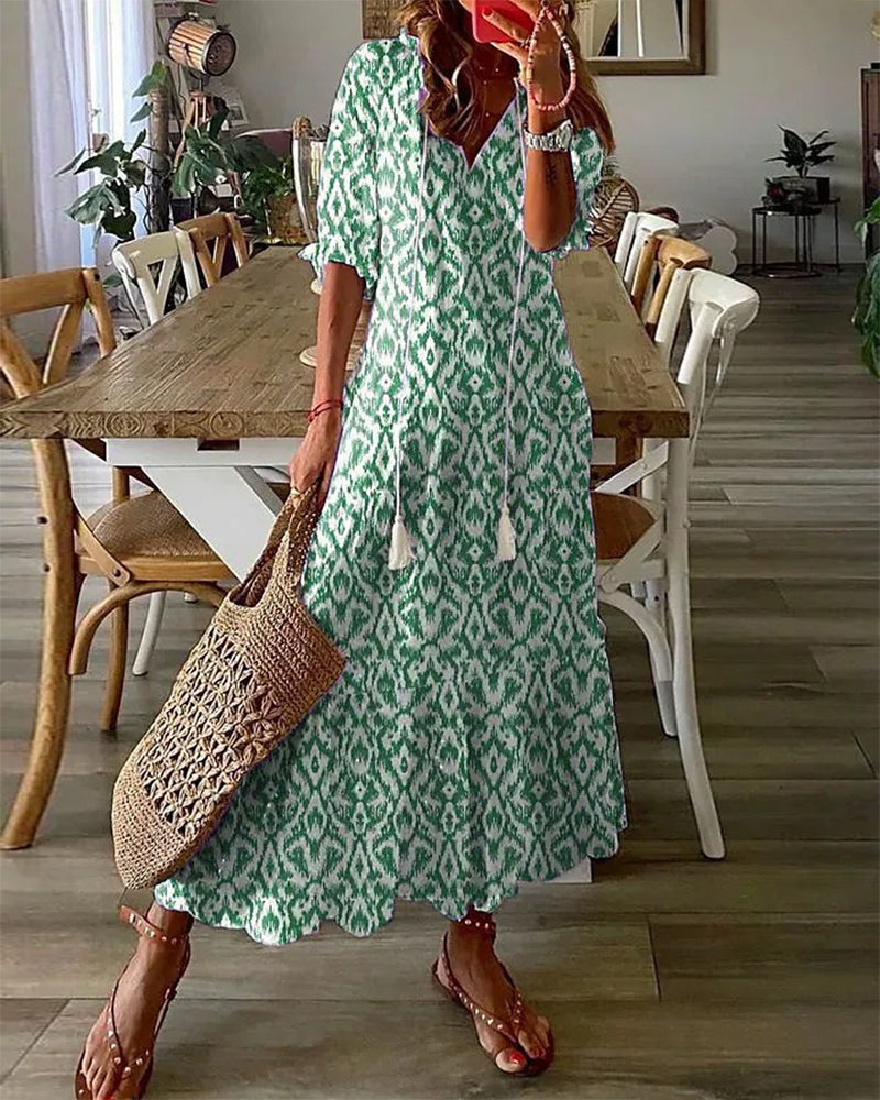 Emily™ - Boho Belly-Covering Dress