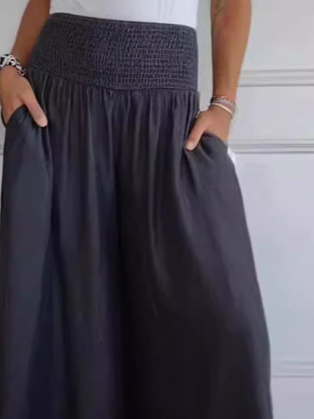 Marlene | Loose-fitting cotton trousers for summer