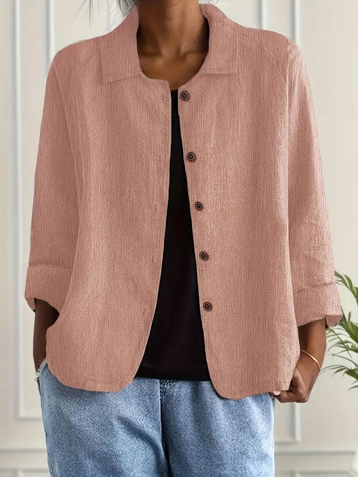 Marilla™ – Classic Lightweight Shirt Cardigan
