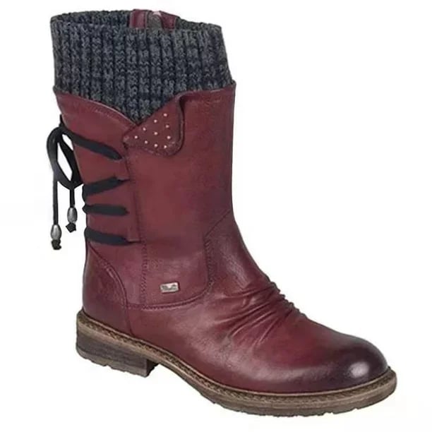 Valeria - Waterproof Boots with Zip at the Calf