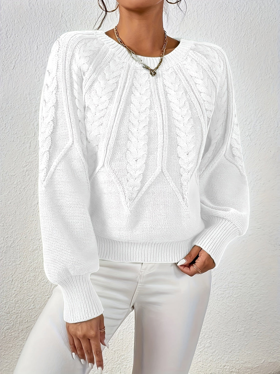 Jane™ - Elegant Jumper with Long Sleeves