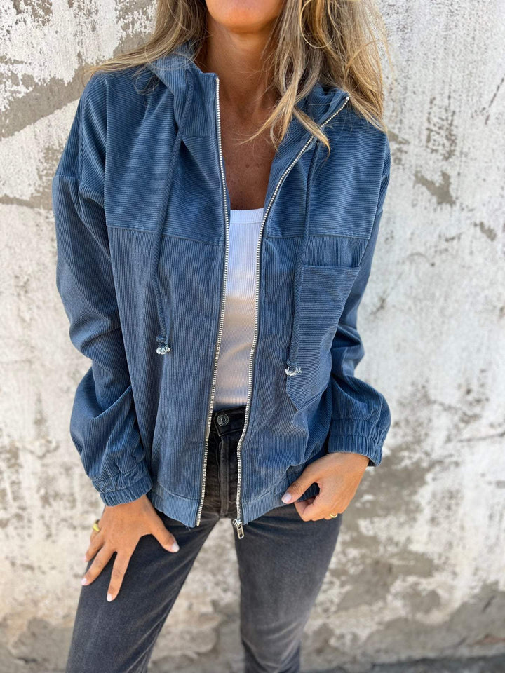 Concetta - Casual Jacket with Hood and Zip