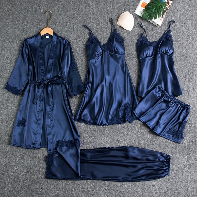 Luna™ - 5-Piece Satin Pyjama Set