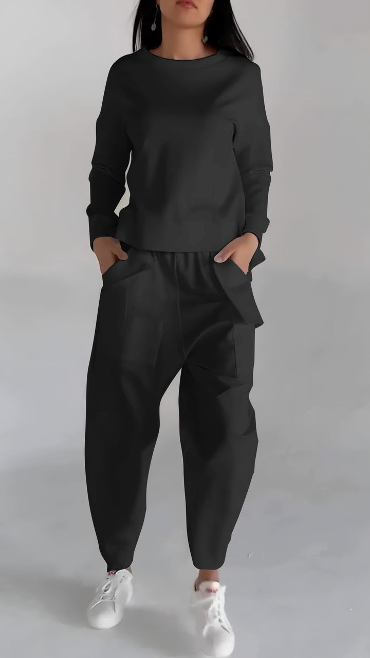 Lotte | Two-Piece Set with Round Neck and Long Sleeves