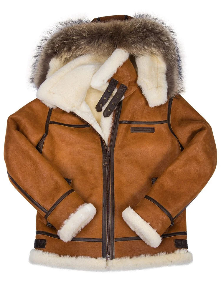 Klaus™ - Leather Winter Jacket