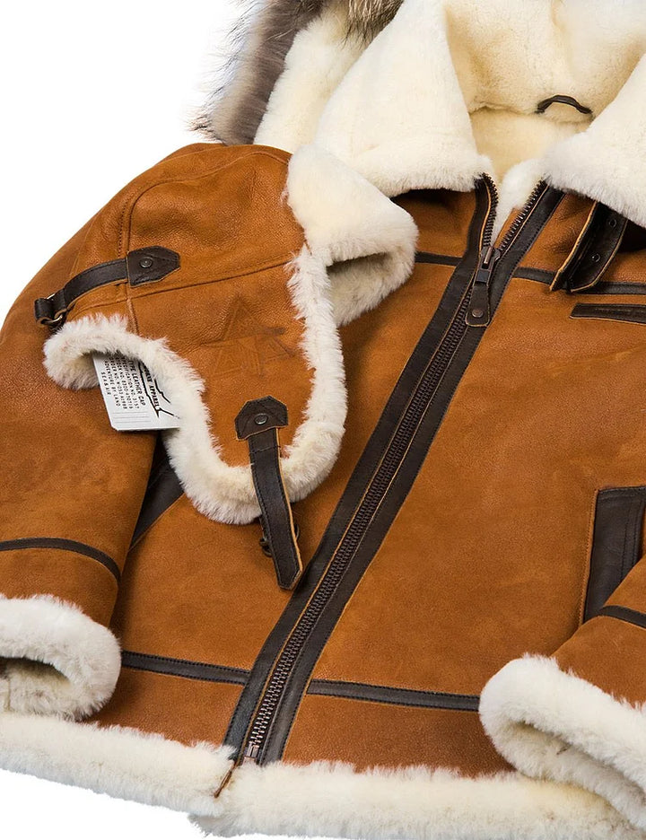 Klaus™ - Leather Winter Jacket