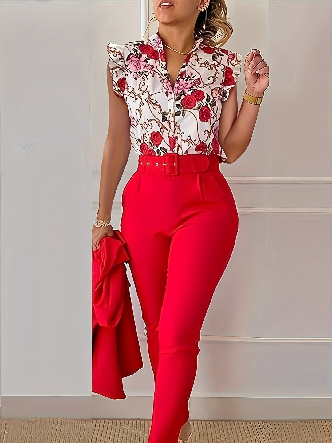Florabel™ - Stylish Ruffle Set