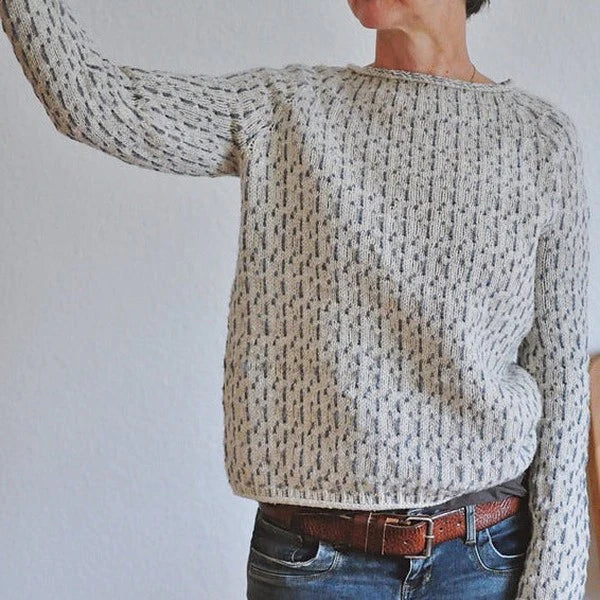 Kristine™ - Cosy Textured Knit Jumper