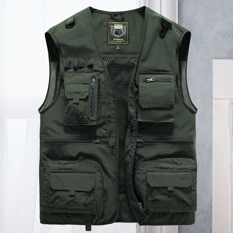 Lorenzo - Multi Pocket Summer Gilet