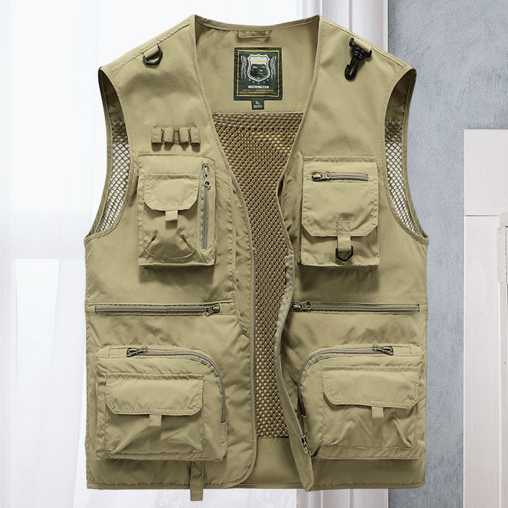 Lorenzo - Multi Pocket Summer Gilet