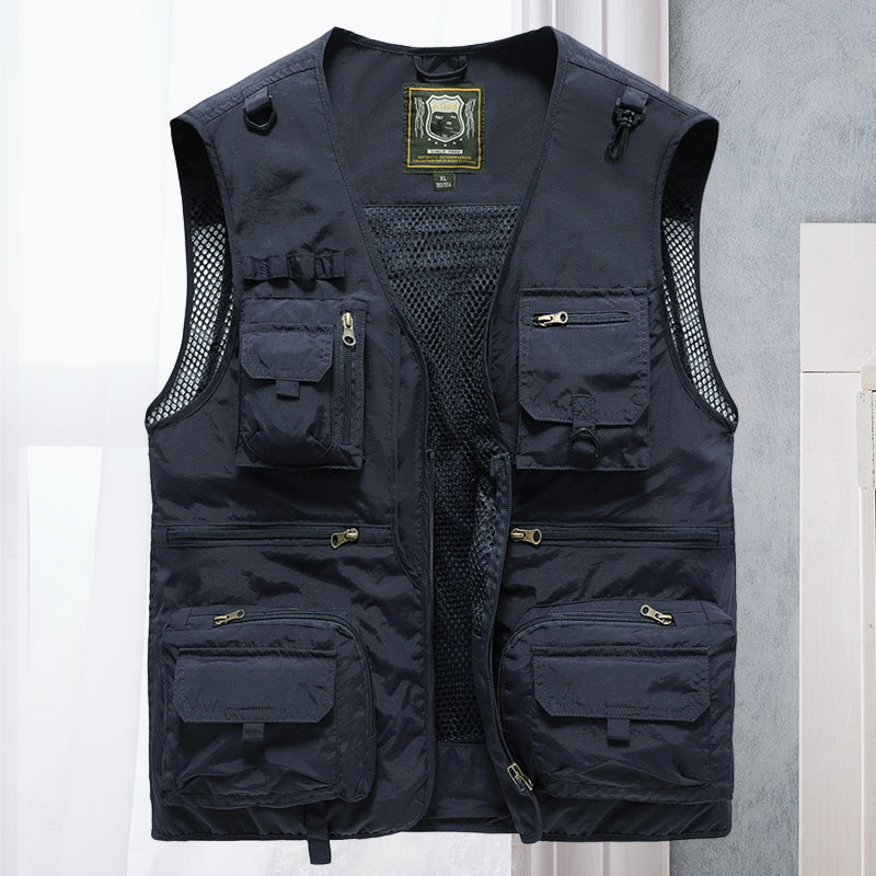 Lorenzo - Multi Pocket Summer Gilet