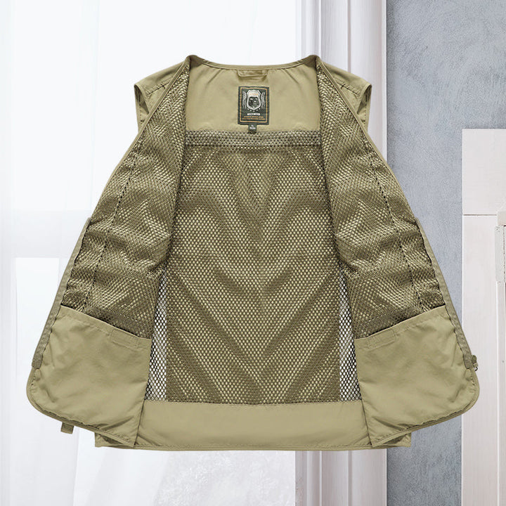 Lorenzo - Multi Pocket Summer Gilet