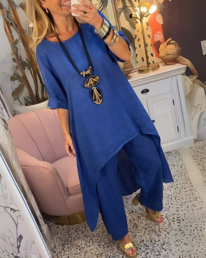 Marila™ - Cotton Two-Piece Set
