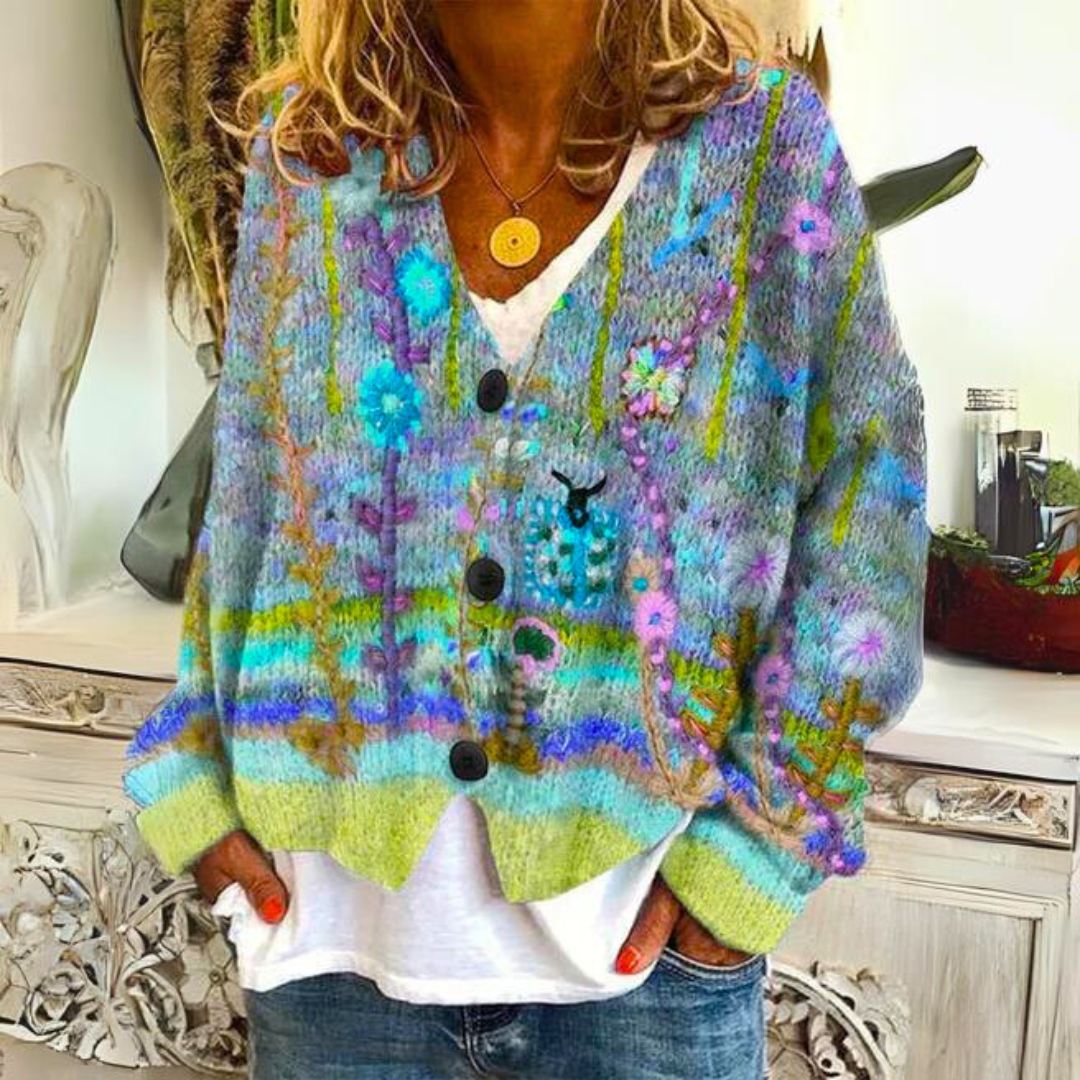 Carolin - Soft and Colourful Knitted Sweater