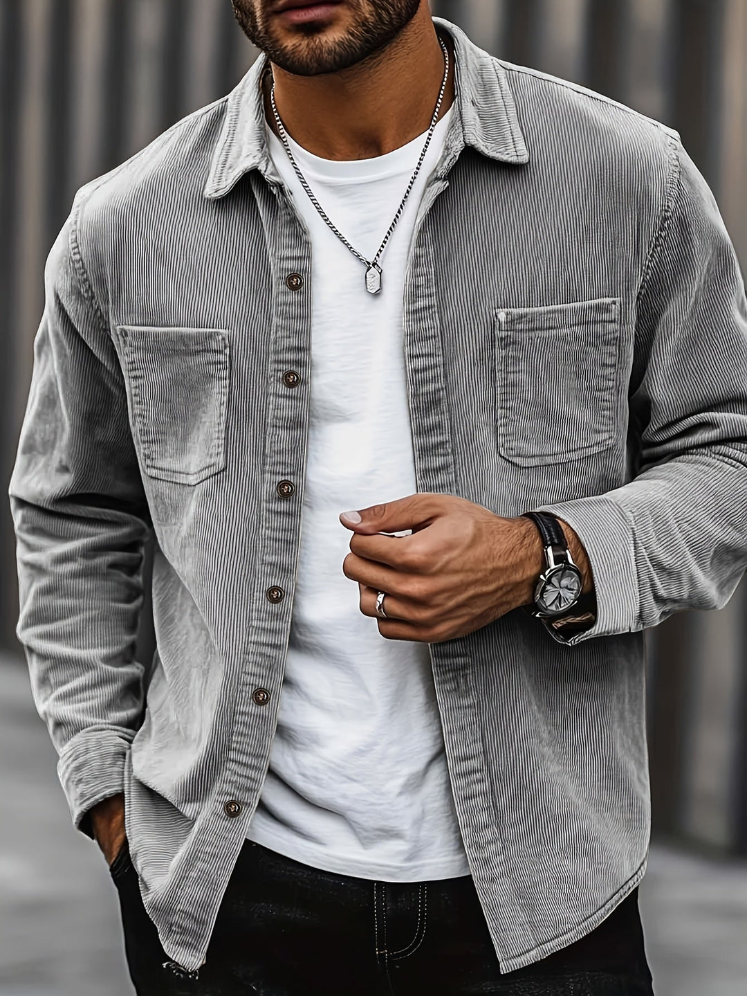 Johan™ - Men's Cord Shirt Jacket