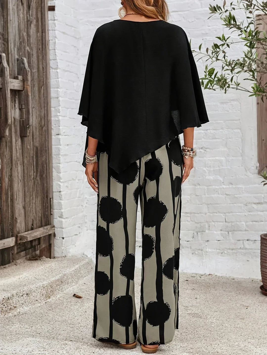 Kalliope™ - Comfortable Two-Piece Set with Elastic Waistband