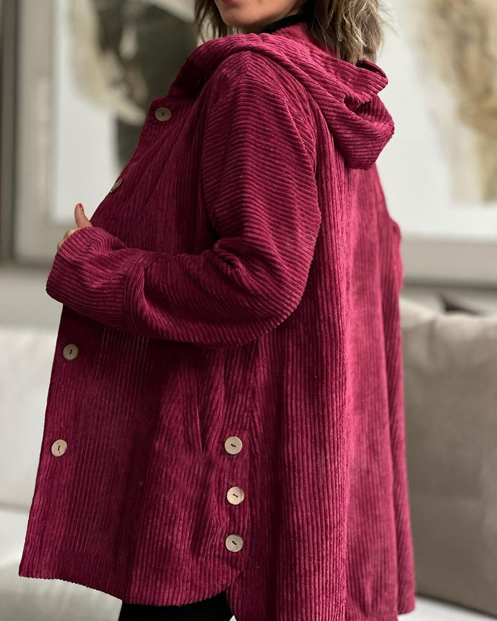 Cordia™ - Comfortable Cord Jacket with Hood